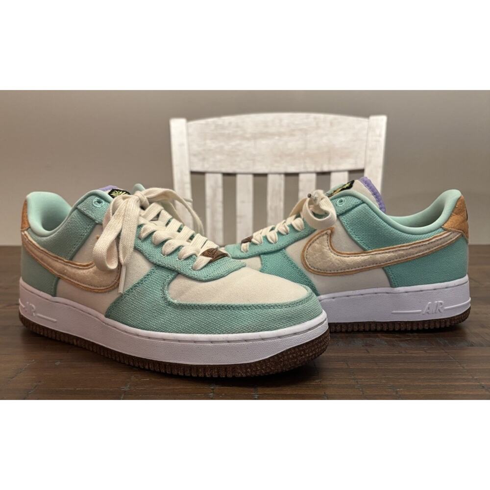 Nike Air Force 1 '07 LX Happy Pineapple Women's Sneakers Size 10 CZ0268-300 - Picture 2 of 11
